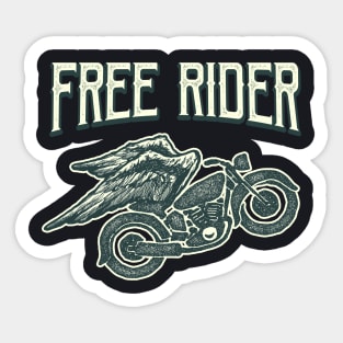 Vintage Motorcycle Sticker